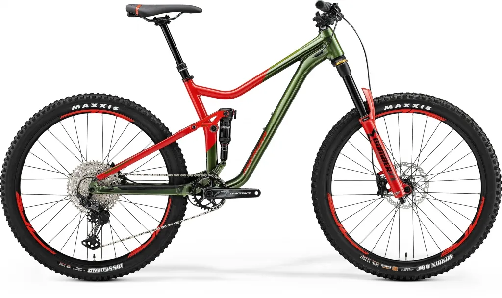 Велосипед 29" Merida ONE-FORTY 700 green/red