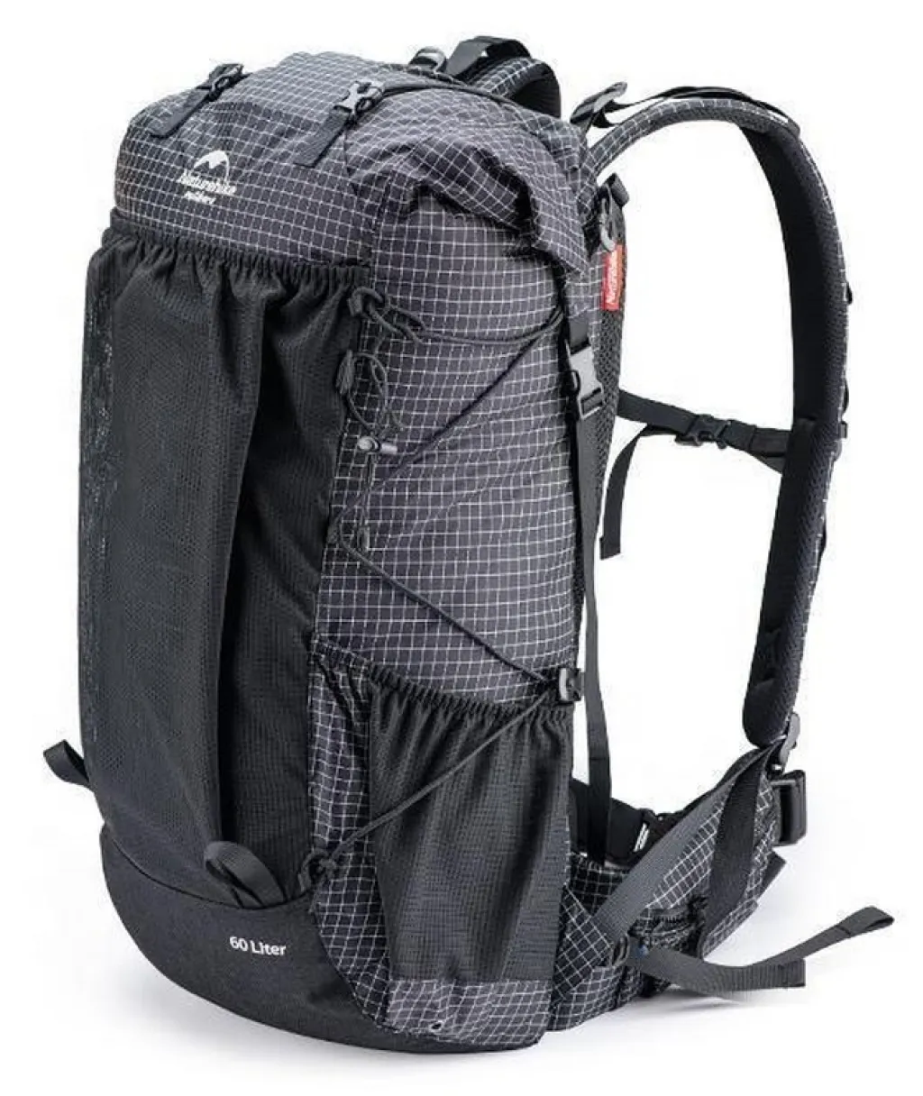 Рюкзак Naturehike Rock NH19BP095 Upgrade, 65L, graphite