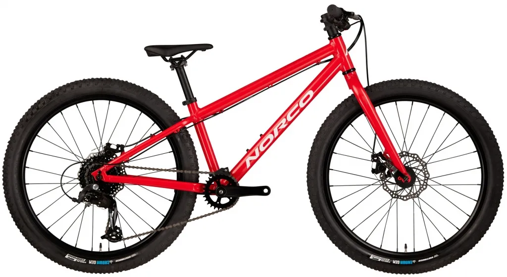 Велосипед 24" Norco Storm 24 Disc (2023) red/white