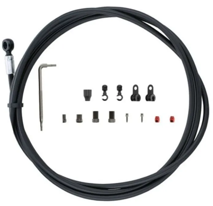 Гідролінія SRAM Hose Kit - Black Banjo - 2000mm Blk (inc. banjo, fittings)