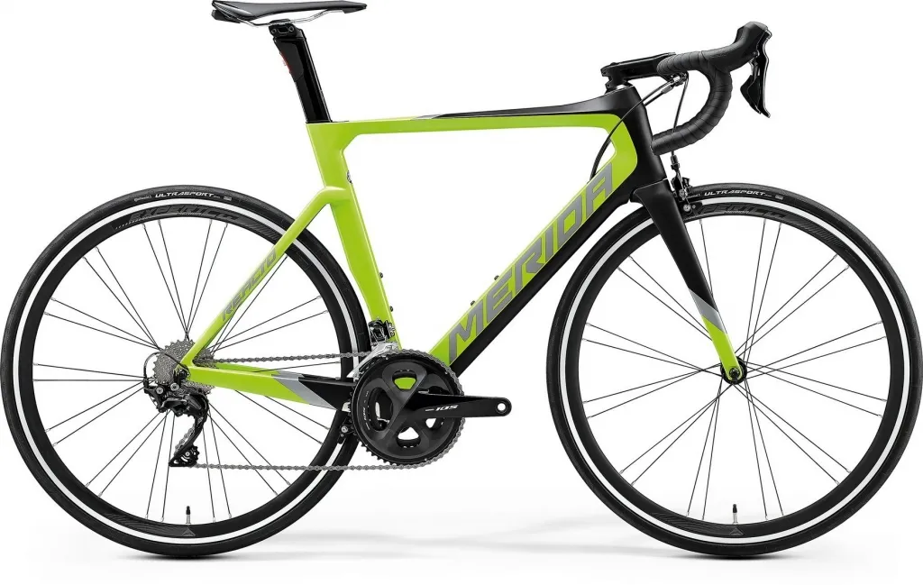 Велосипед 28" Merida Reacto 4000 (2020) matt black/glossy green