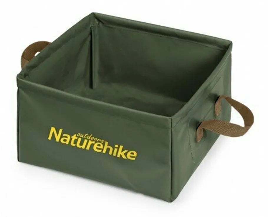 Контейнер складаний Naturehike Square bucket NH19SJ007, 13L, army green