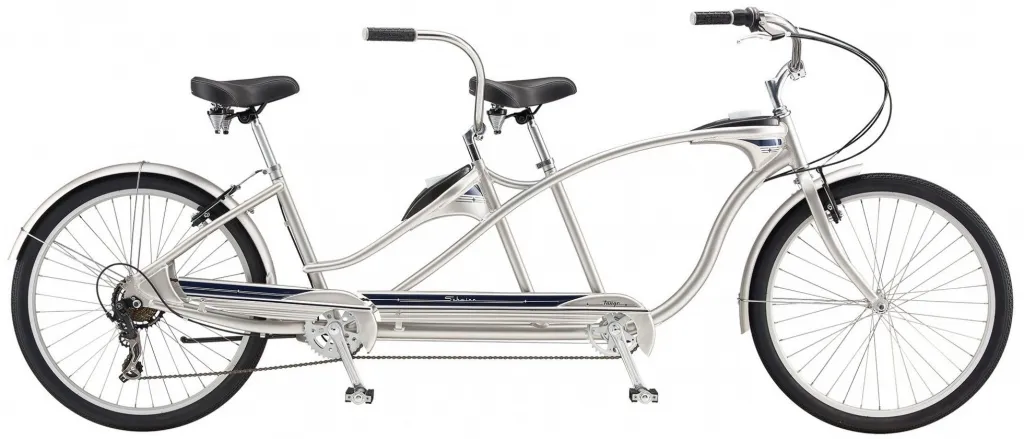 Велосипед 26" Schwinn Tango Tandem 2019 серый