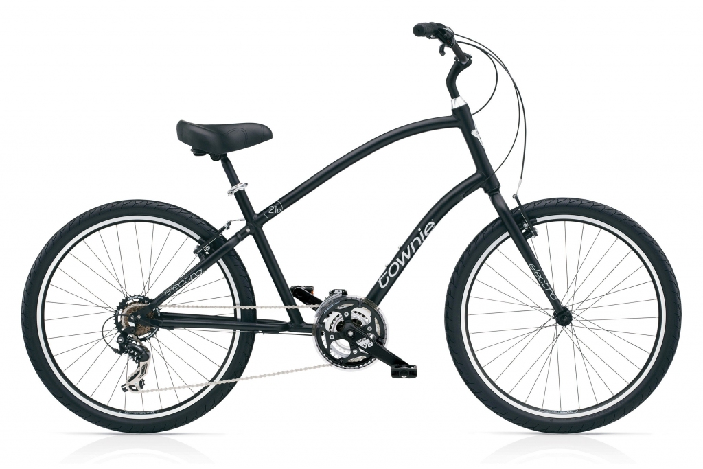 Велосипед 26" ELECTRA Townie Original 21D Men's Black satin Велосипед 26" ELECTRA Townie Original 21D Men's Black satin