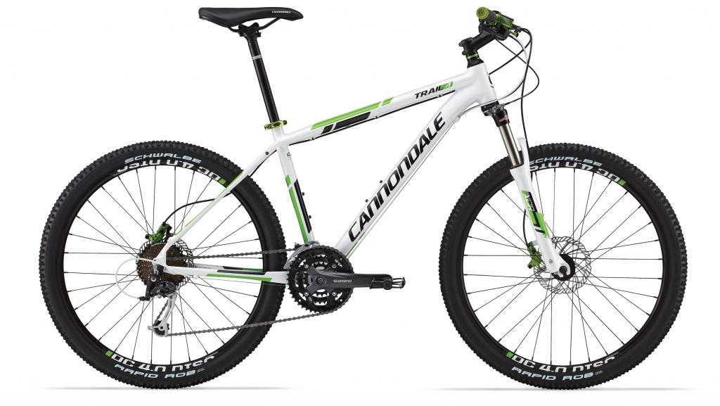 Велосипед Cannondale Trail 4 Helix 6 гидравл. 2014 белый Велосипед Cannondale Trail 4 Helix 6 гидравл. 2014 белый