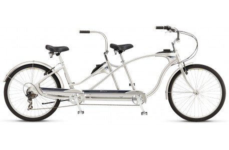Велосипед Schwinn Tango Tandem 2015 silver Велосипед Schwinn Tango Tandem 2015 silver