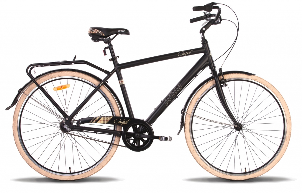 Велосипед PRIDE COMFORT 3 2015 черно-бежевый матовый Велосипед PRIDE COMFORT 3 2015 черно-бежевый матовый