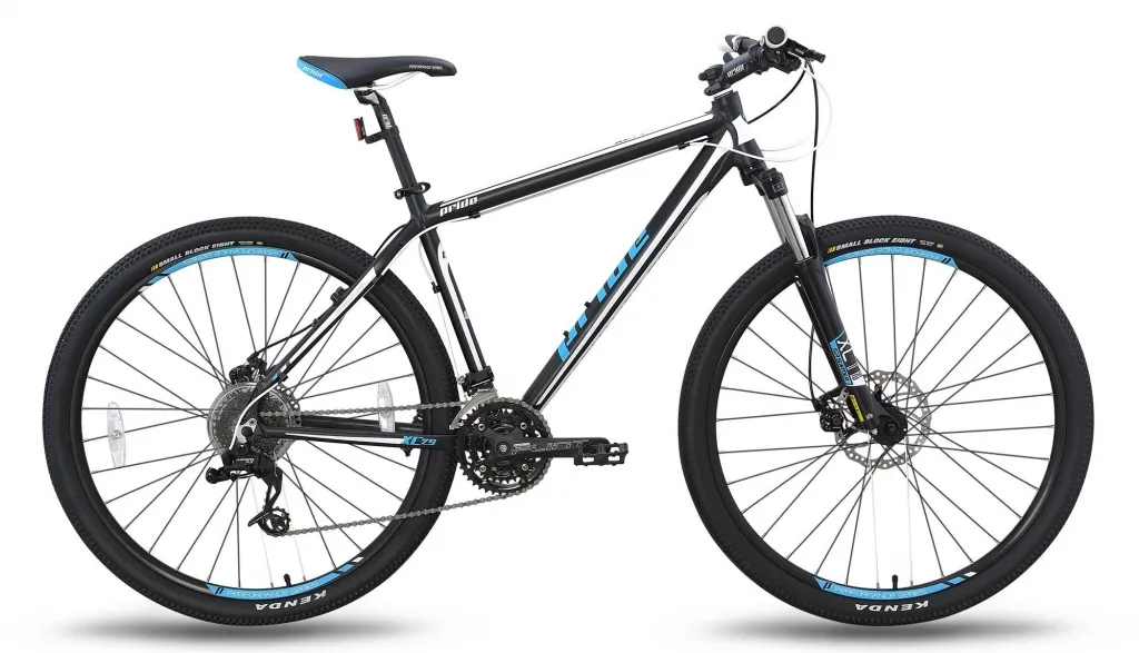 Велосипед PRIDE XC-29 MD 2015 черно-синий матовый