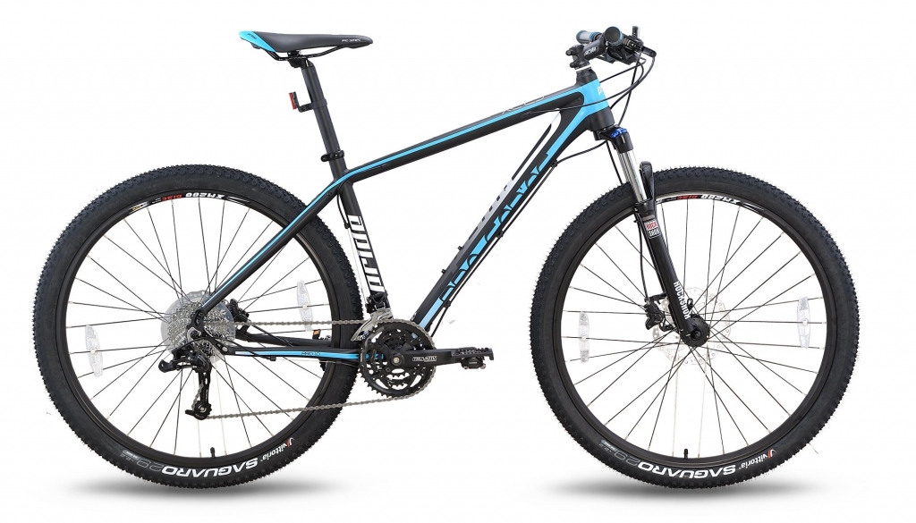 Велосипед PRIDE XC-29 PRO 1.0 2015 черно-синий матовый Велосипед PRIDE XC-29 PRO 1.0 2015 черно-синий матовый
