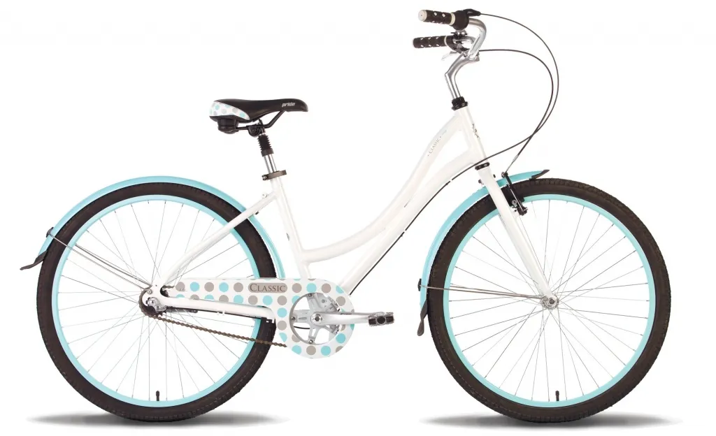 Велосипед PRIDE CLASSIC 2015 бело-голубой