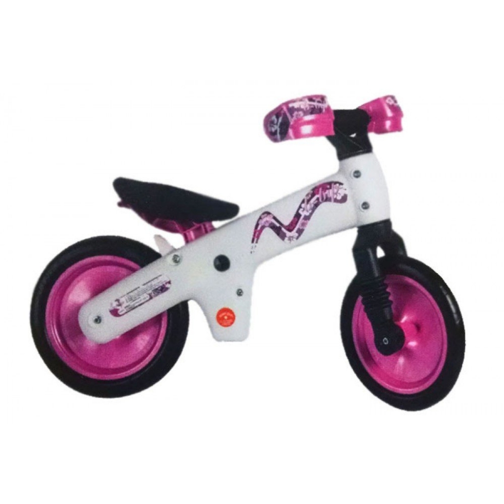 BELLELLI B-Bip беговел обучающий 2-5лет, бело-розовый BELLELLI B-Bip беговел обучающий 2-5лет, бело-розовый