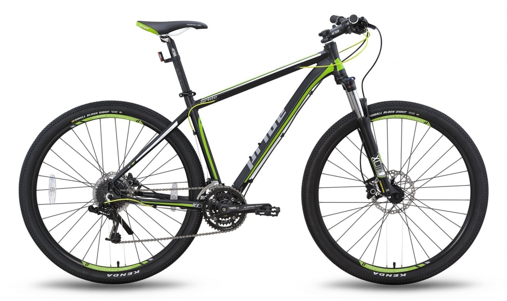 Велосипед PRIDE XC-29 HD 2015 черно-зеленый матовый Велосипед PRIDE XC-29 HD 2015 черно-зеленый матовый