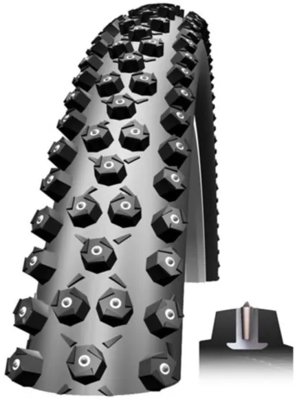 Покрышка 26" x 2.10" (54x559) Schwalbe Ice Spiker PRO Evo, TL-Ready, Folding B/B-SK HS379 (361 Alu S Покрышка 26" x 2.10" (54x559) Schwalbe Ice Spiker PRO Evo, TL-Ready, Folding B/B-SK HS379 (361 Alu S