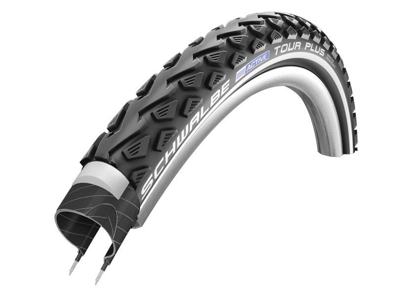 Покрышка 26x2.00 Schwalbe TOUR PLUS PunctureGuard 50-559 B/B+RT HS450 SBC Покрышка 26x2.00 Schwalbe TOUR PLUS PunctureGuard 50-559 B/B+RT HS450 SBC