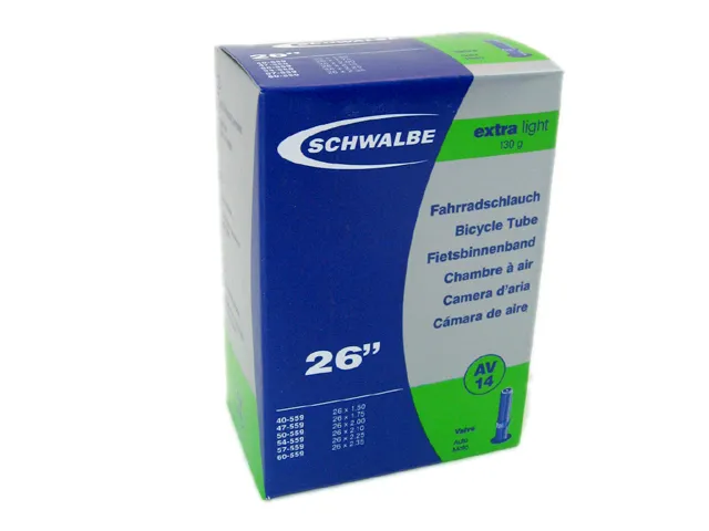 Камера Schwalbe 26" (40 / 60x559) a / v 40мм AV14 EXTRA LIGHT IB AGV