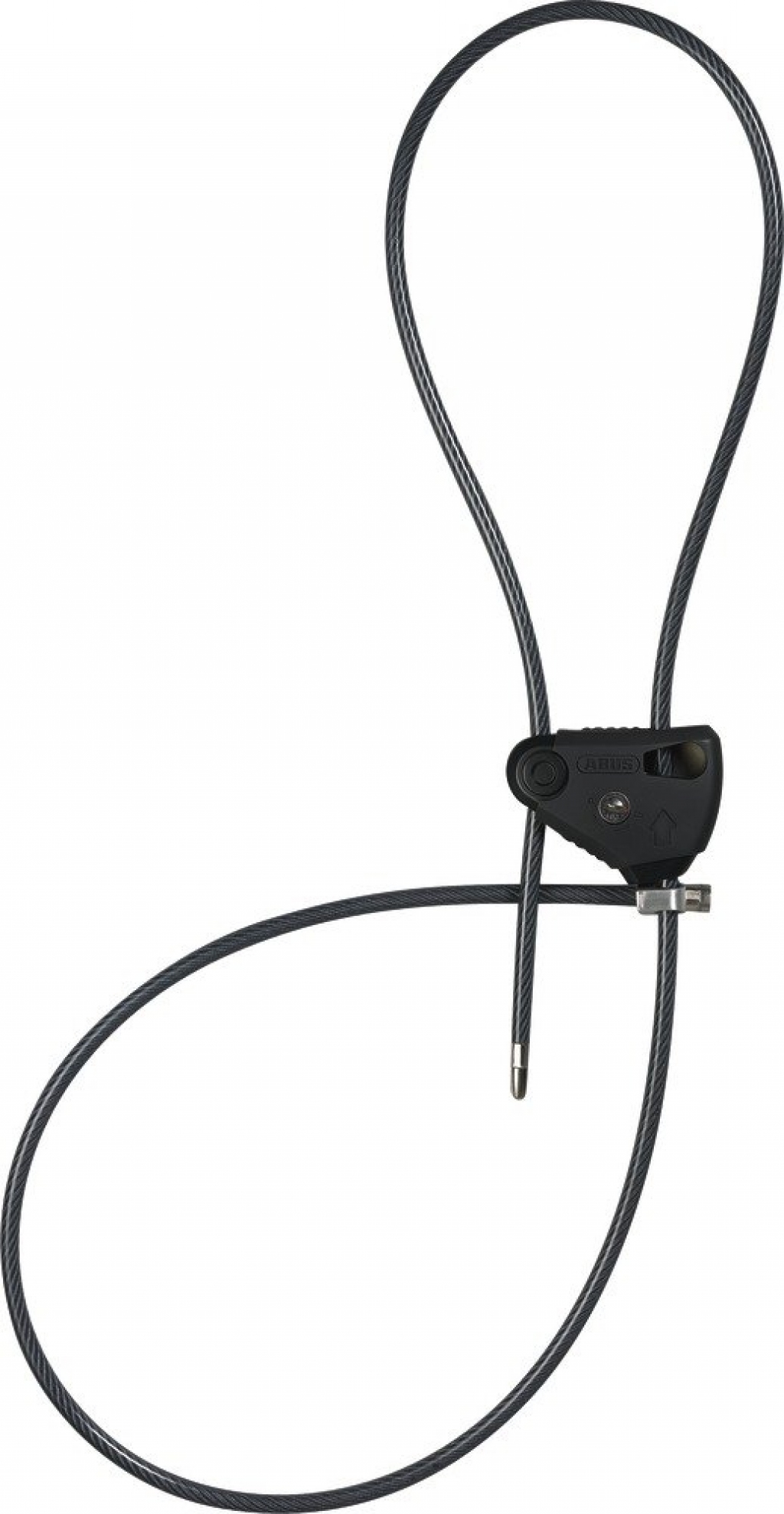 Трос многофункциональный ABUS 210/185 Multiloop black Трос многофункциональный ABUS 210/185 Multiloop black