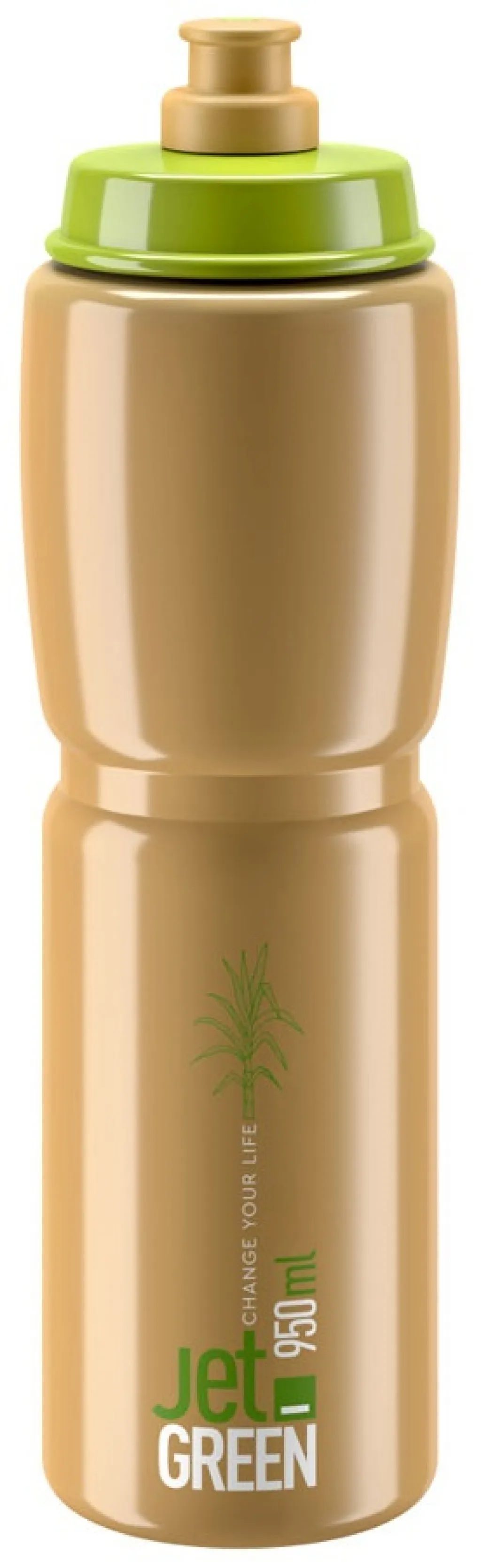 Фляга ELITE Jet Green, 950ml, brown