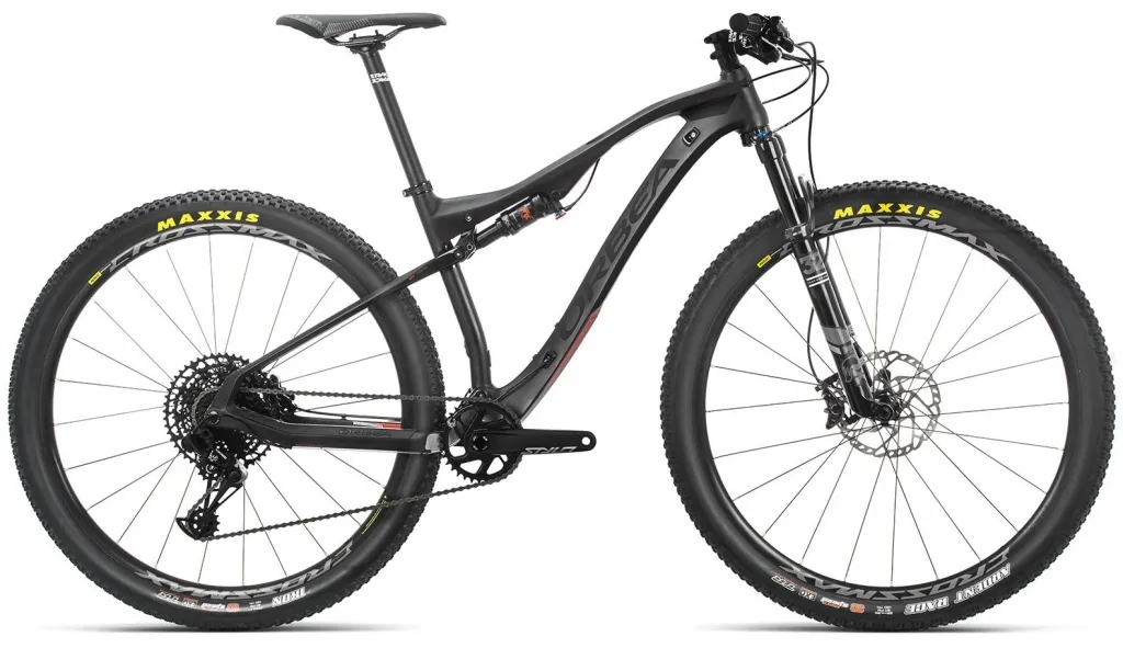 Велосипед 29" Orbea OIZ 29 M50 2019 Black - Orange