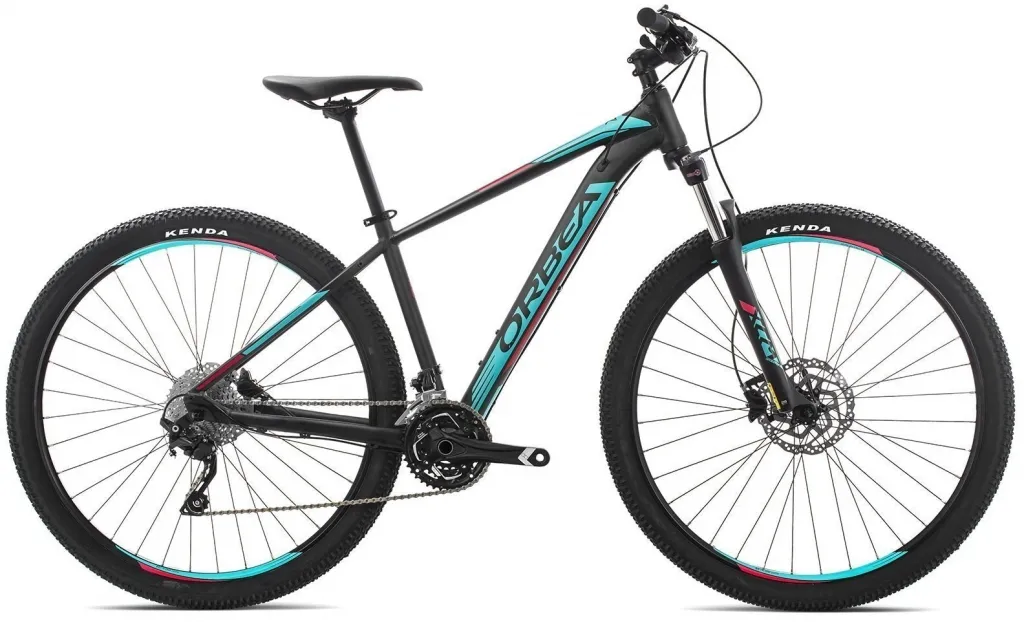 Велосипед 29" Orbea MX 30 2019 Black - Turquoise - Red