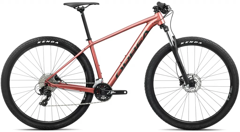 Велосипед 29" Orbea ONNA 50 (2025) terracotta red matt/green gloss