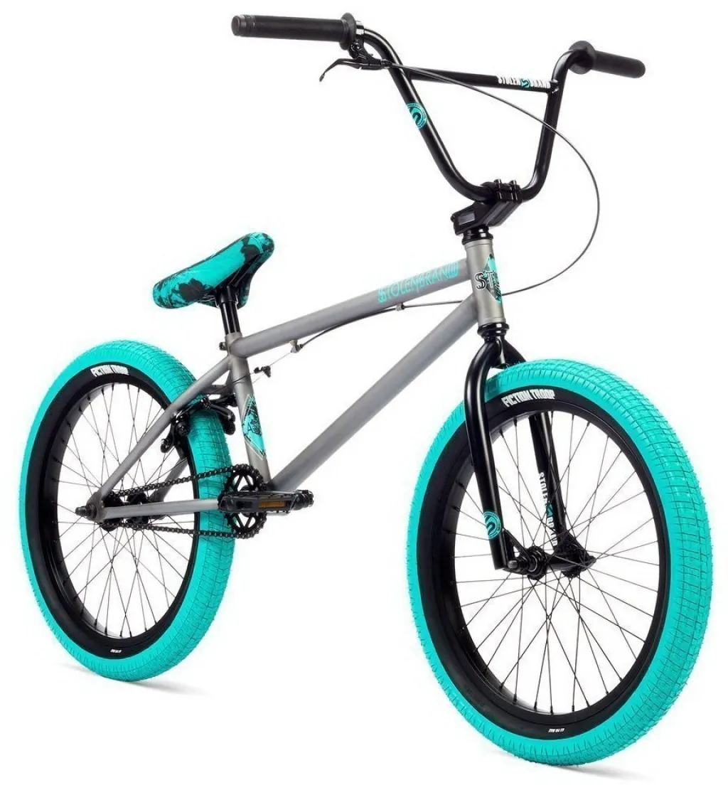 Велосипед BMX 20" Stolen CASINO XL 2 (21.00") 2019 raw/caribbean green