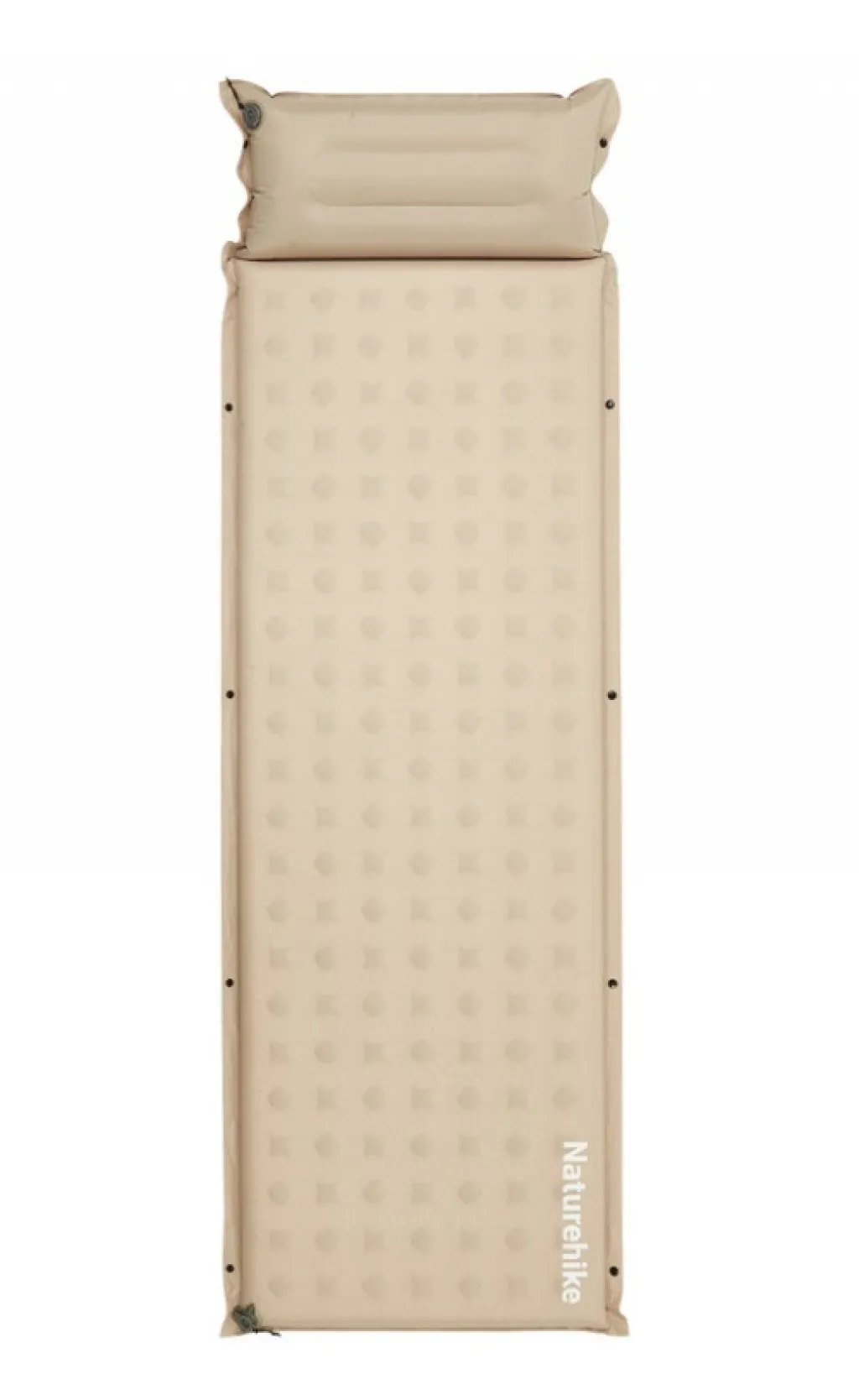 Коврик надувной одноместный Naturehike CNK2550WS025, 60 мм, khaki