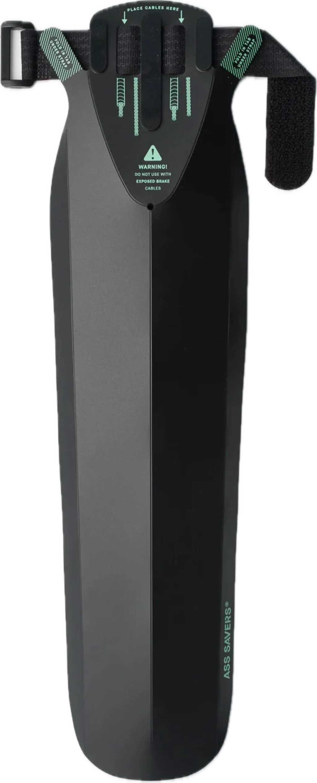 Крыло переднее "Ass Saver" Speed Mullet Regular, black