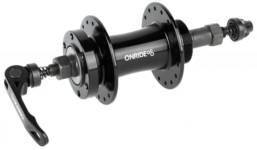 Втулка задняя ONRIDE Hub 10R, 32H, QR 135mm, disc 6 bolt, black