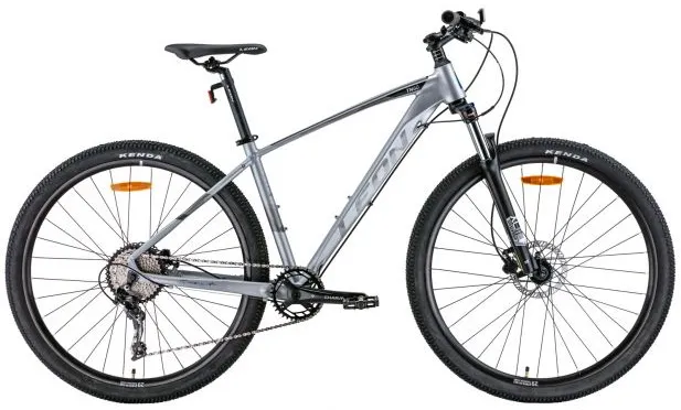 Велосипед 29" Leon TN-60 AM HDD (2022) сірий з чорним та синім (м)