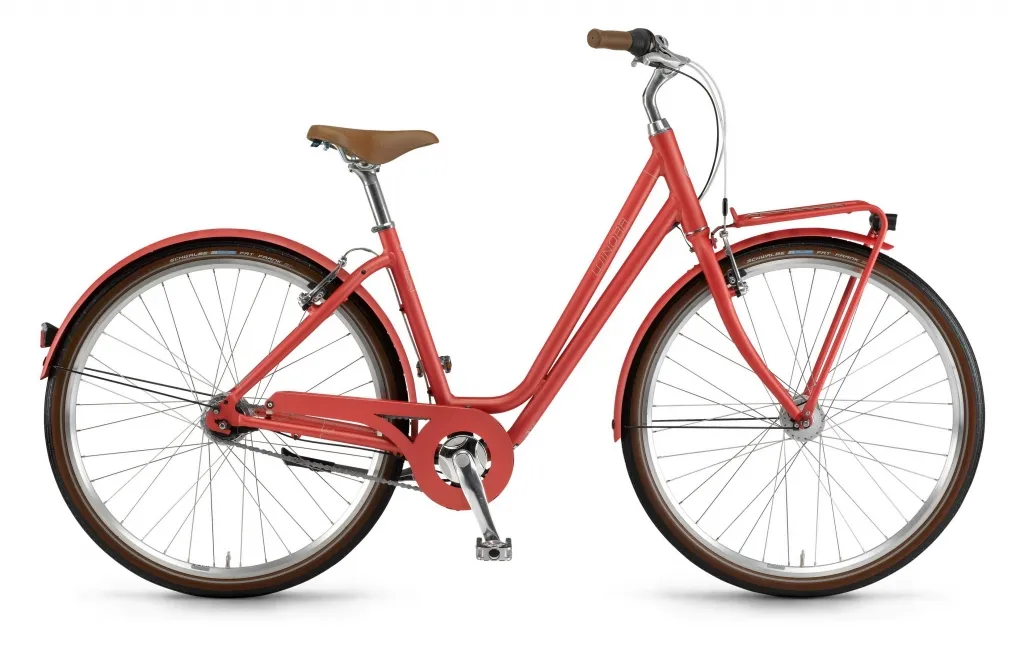Велосипед Winora Jade FT 28" 7s Nexus FW coral red matt