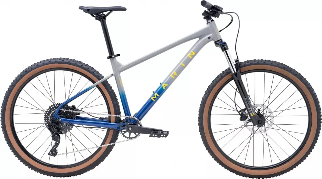 Велосипед 27,5" Marin Bobcat Trail 3 (2025) grey/blue