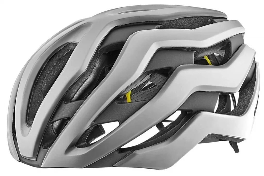 Шолом Giant Rev Pro MIPS gloss metallic white