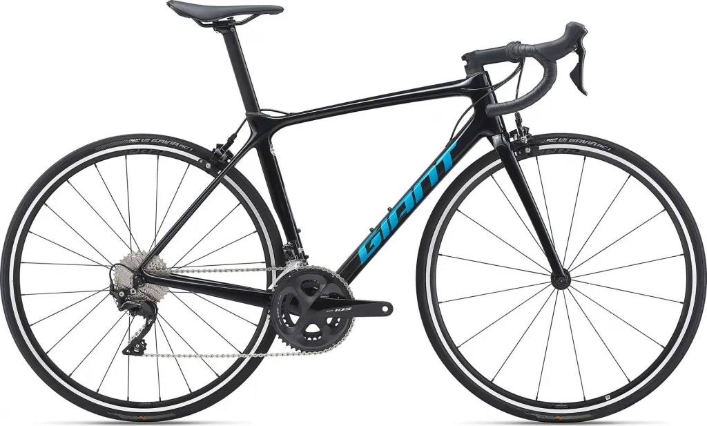 Велосипед 28" Giant TCR Advanced 2 matte carbon/ gloss rainbow black