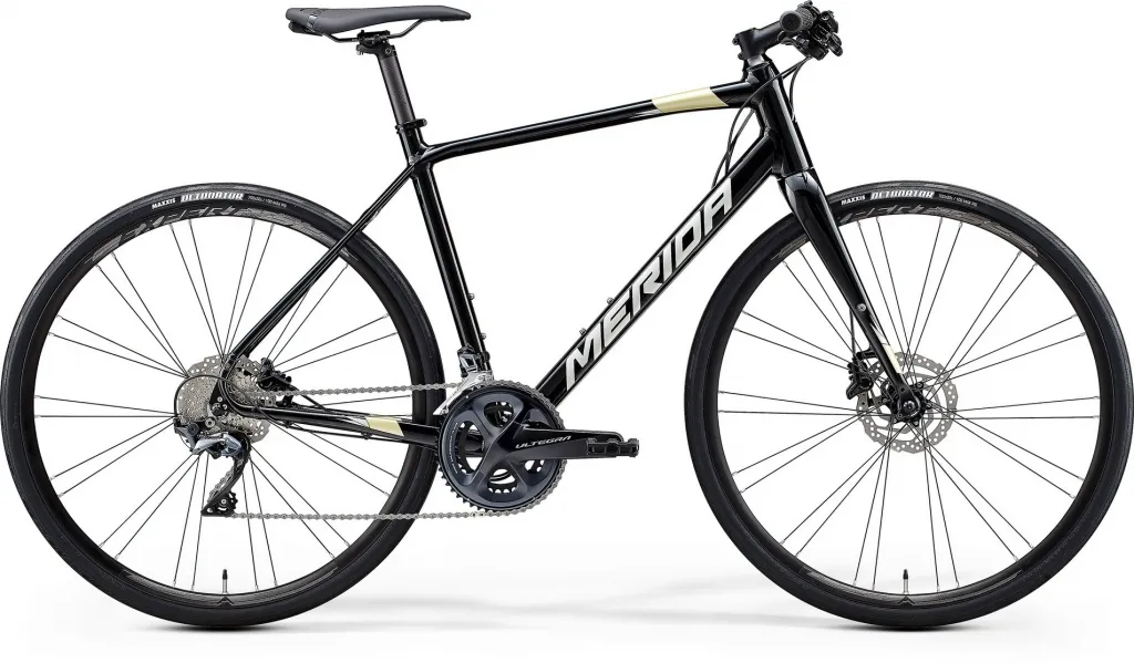 Велосипед 28" Merida Speeder 900 (2020) metallic black(silver/gold)