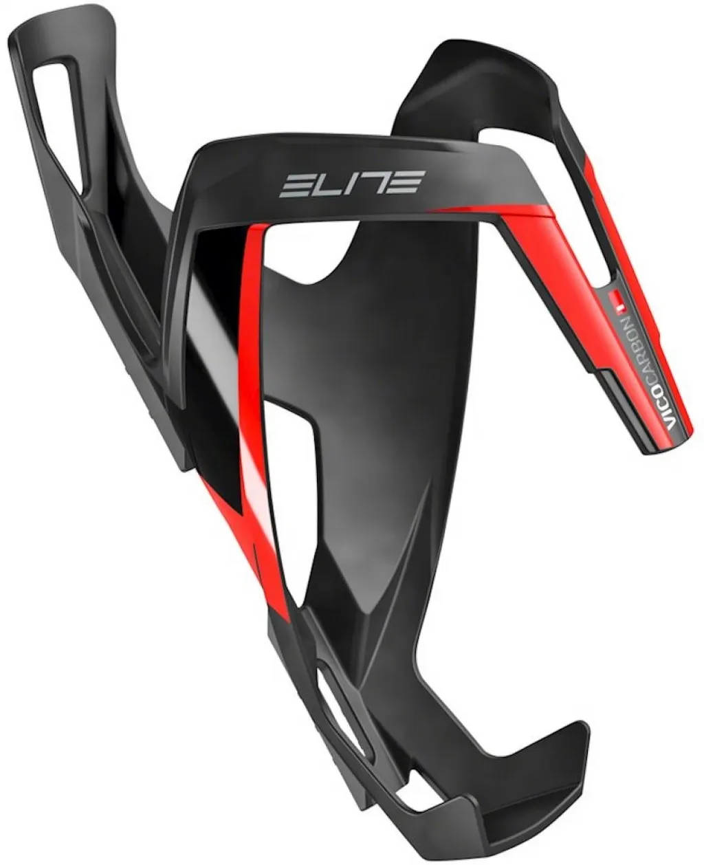 Фляготримач ELITE Vico Carbon, black/glossy red