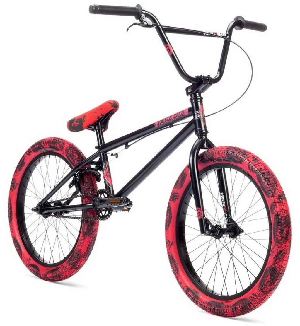 Велосипед BMX 20" Stolen Casino XS (19.25") 2019 black/red tie dye