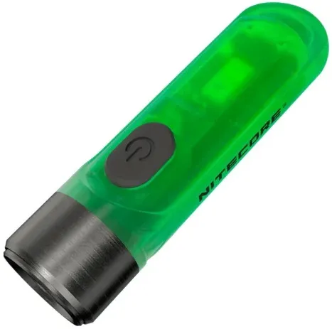 Ліхтар ручний наключний Nitecore TIKI GITD (Osram P8 + UV, 300 лм, 7 реж., USB), люмінесцентний