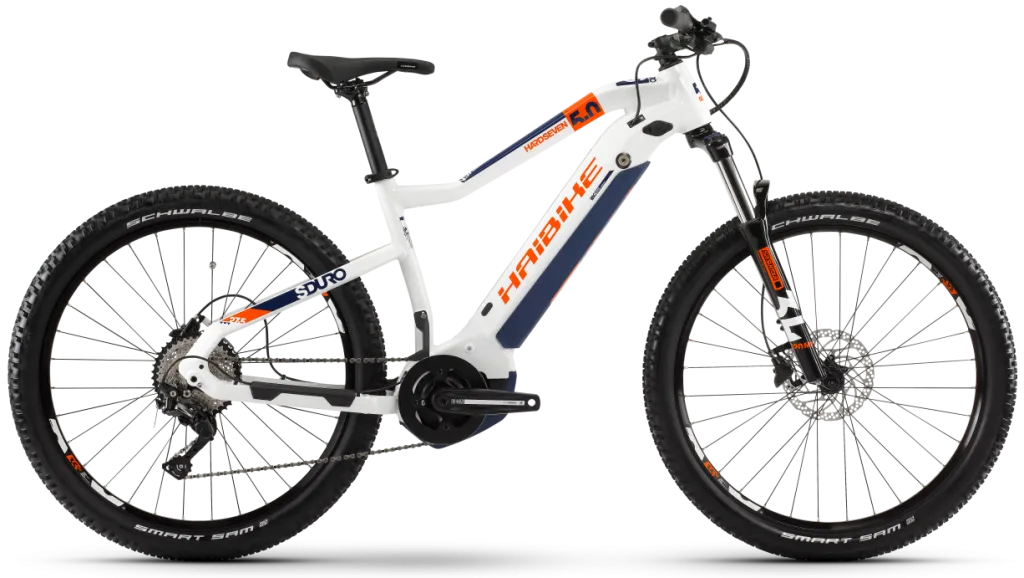 Велосипед 27.5" Haibike SDURO HardSeven 5.0 500Wh білий