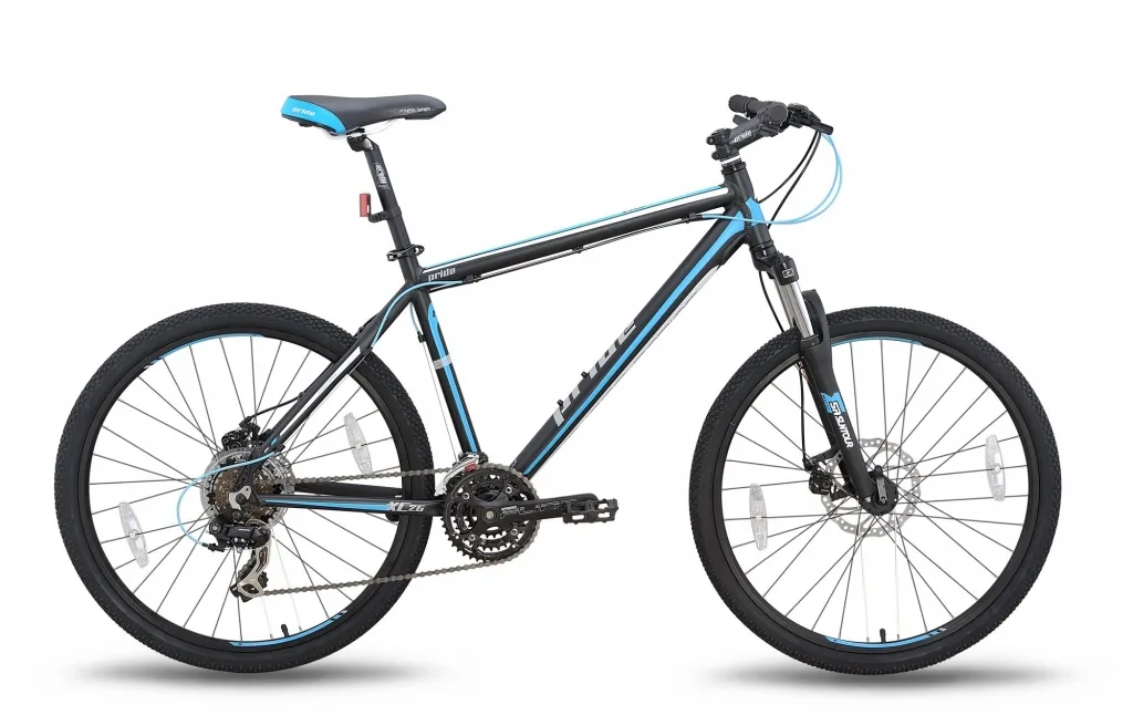 Велосипед PRIDE XC-26 MD 2015 черно-синий матовый
