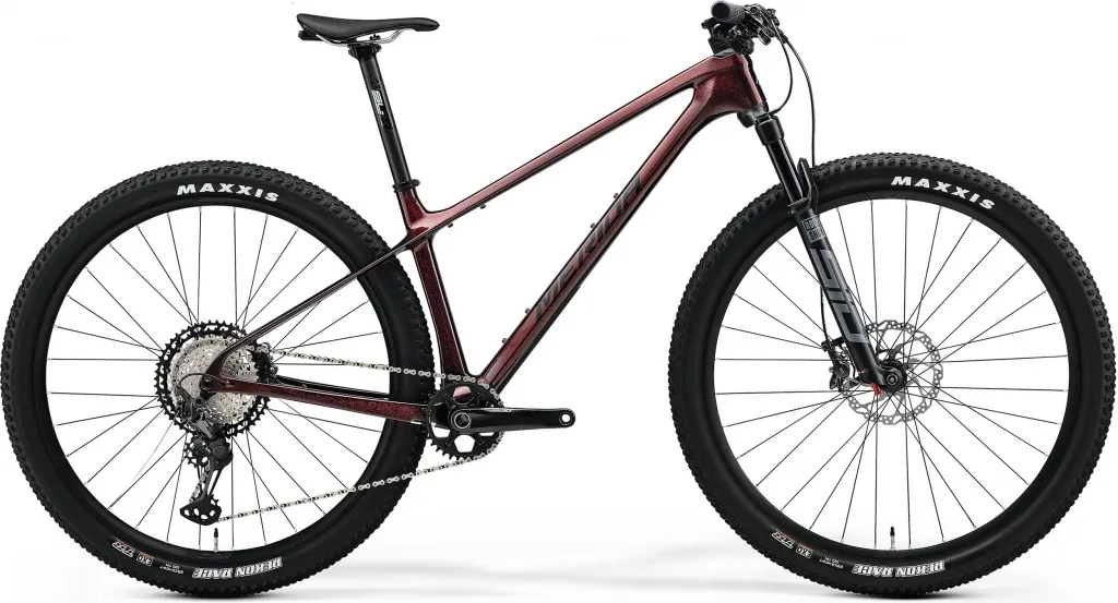 Велосипед 29" Merida BIG.NINE XT (2024) burgundy red