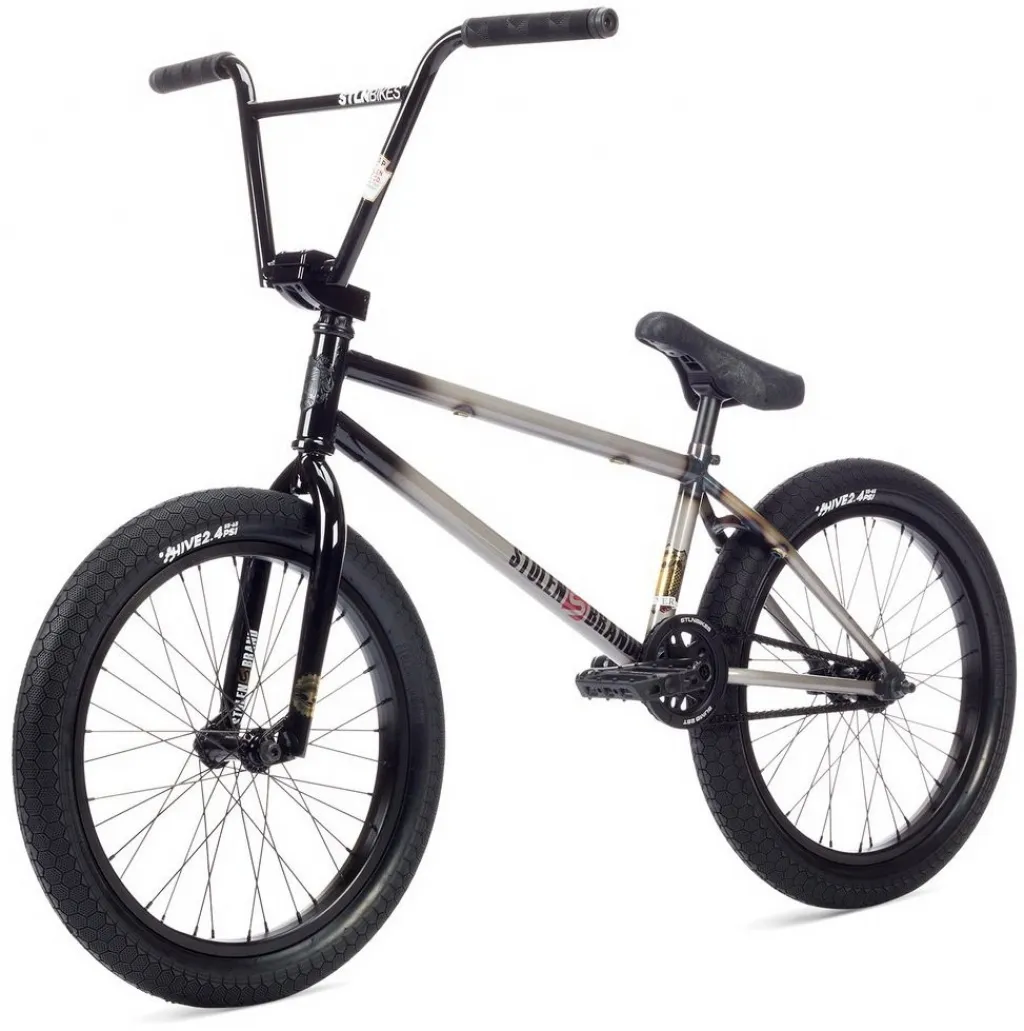 Велосипед BMX 20" Stolen SINNER FC XLT LHD (21.00") 2019 black/raw fade