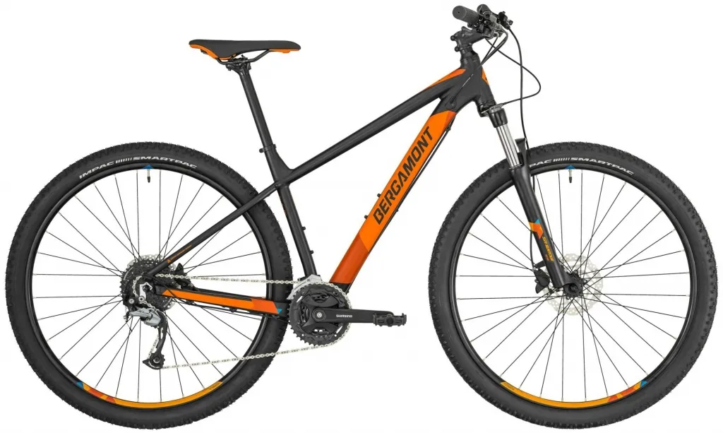 Велосипед 29" Bergamont Revox 4 2019 black/orange/petrol (matt)