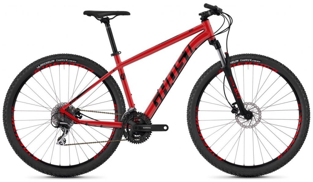 Велосипед 29" Ghost Kato 2.9 riot red / night black Велосипед 29" Ghost Kato 2.9 riot red / night black