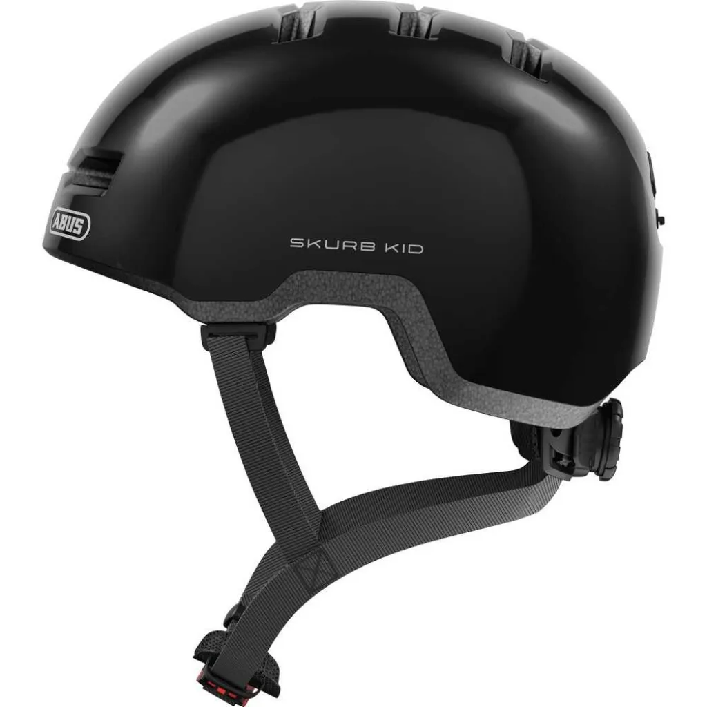 Шлем детский ABUS SKURB KID shiny black