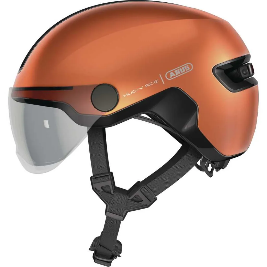 Шлем ABUS HUD-Y ACE Goldfish Orange