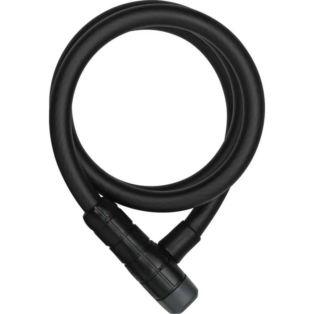 Замок трос прямий ABUS 6415K/120 Racer Black SCMU