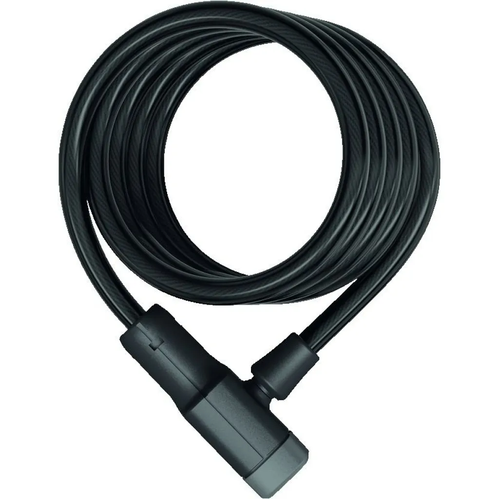 Замок трос спіральний ABUS 5510K/180 Primo Black SCMU