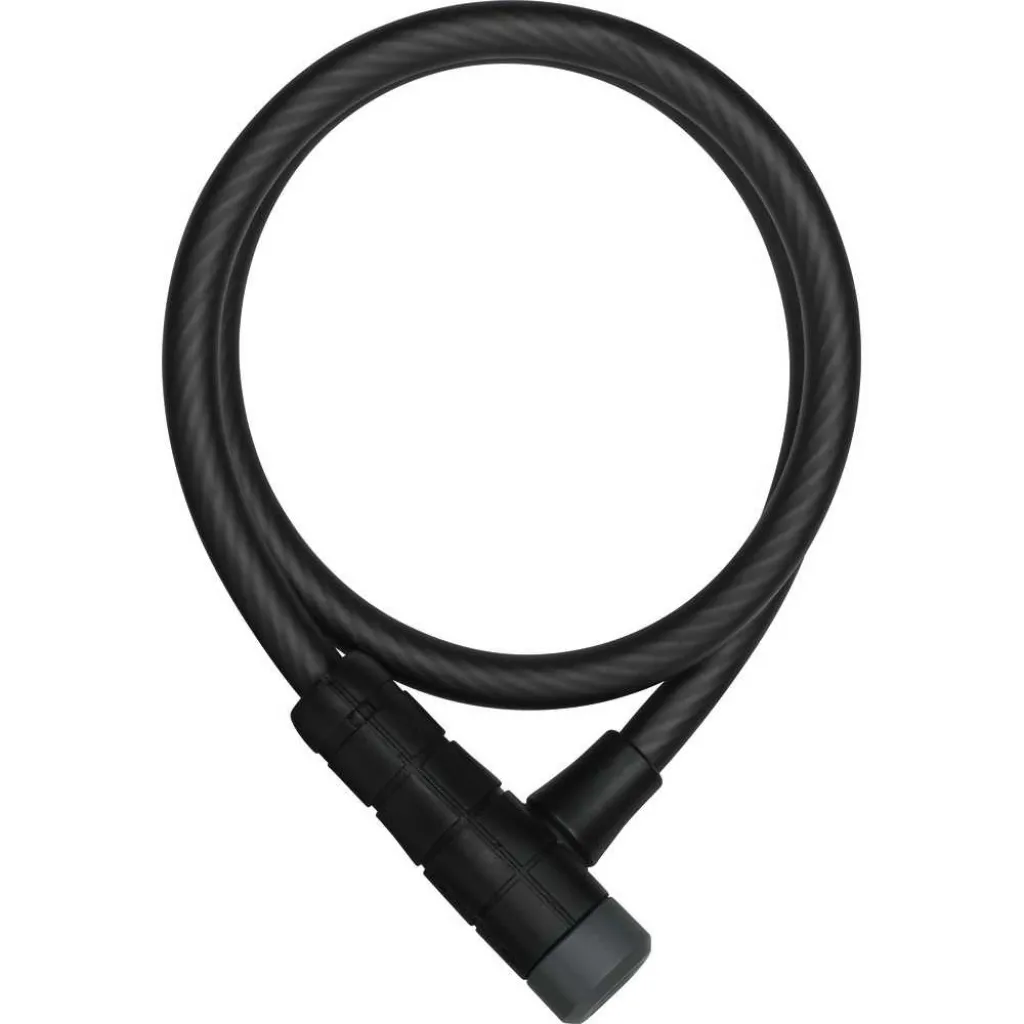 Замок трос прямий ABUS 5412K/85 Primo Black SCMU