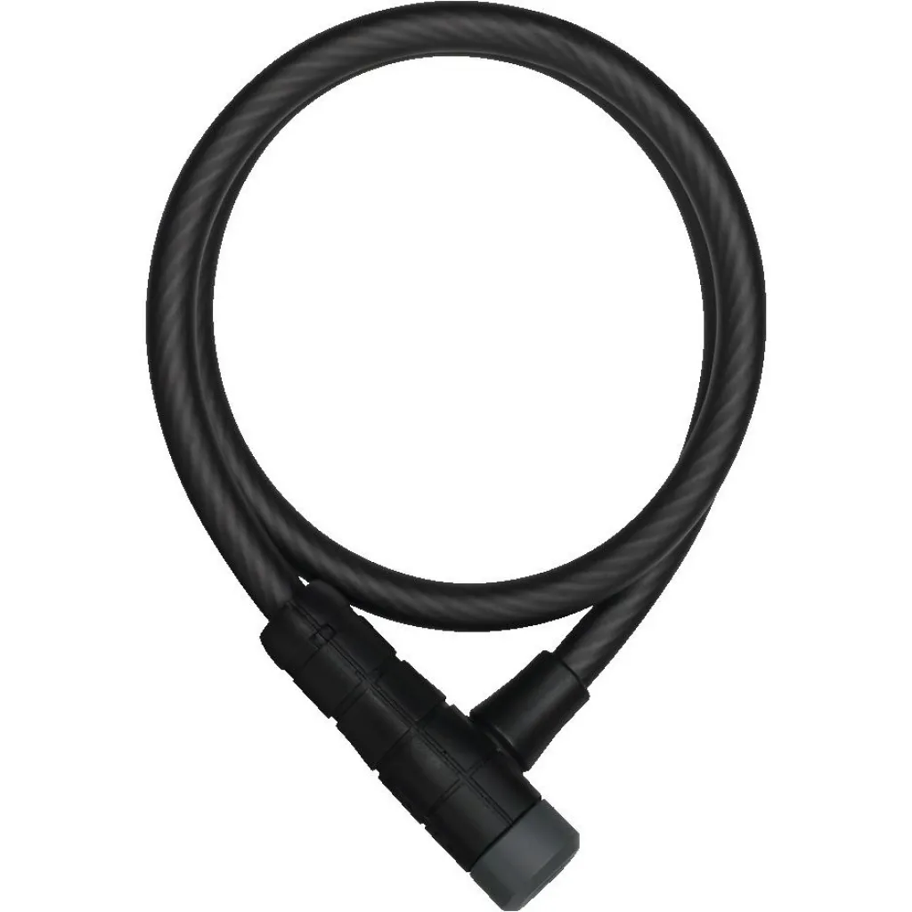 Замок трос прямой ABUS 5412K/85 Primo Black