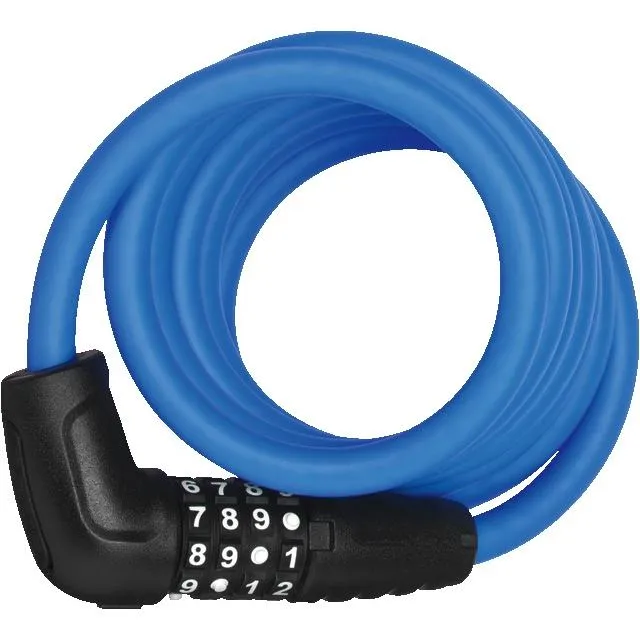 Замок трос спіральний ABUS 5510C/180 Numero Blue SCMU